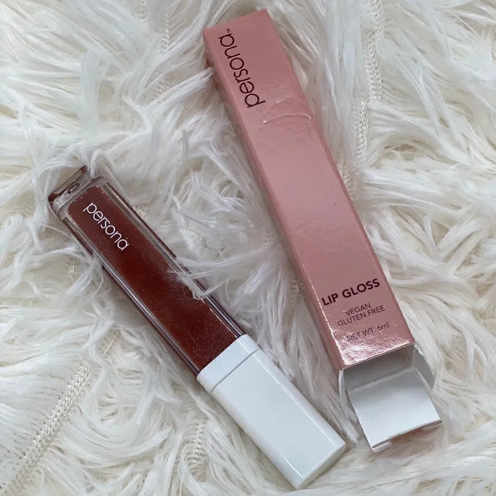 Brand new persona lip gloss in toffe